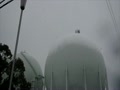 雪_名古屋の今年初の積雪